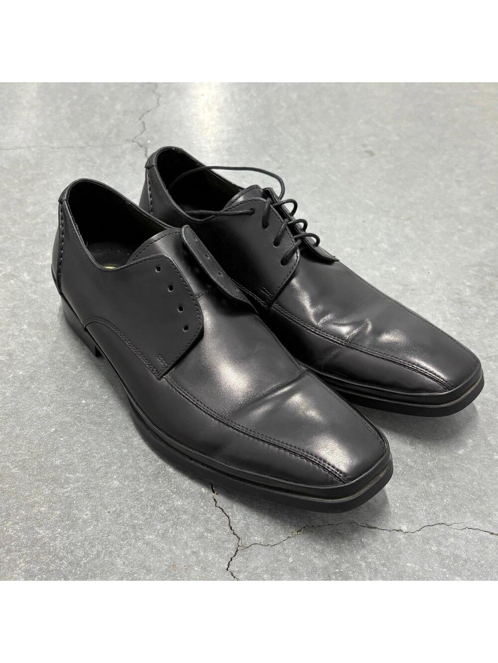 Kenneth Cole Dress Black Leather Shoes
